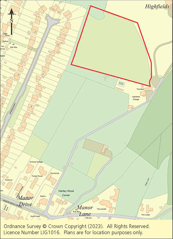 Lot: 3 - FREEHOLD PARCEL OF LAND EXTENDING TO 4.4 ACRES -